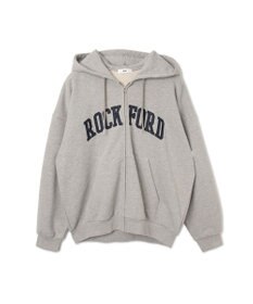 WEGO ワッペンロゴジップパーカー