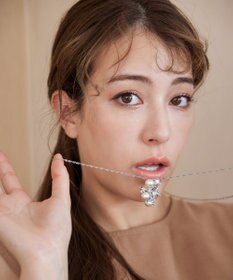 Tiaclasse パールブローチ２WAYネックレス