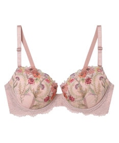 une nana cool バックスタイルまでかわいい Steppe Flower ワイヤーブラ