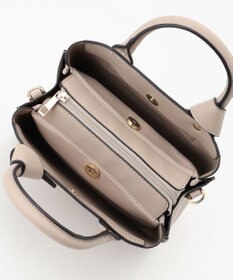 LA BAGAGERIE 【maison vert】 【多収納】リボンアオリ2WAYトート