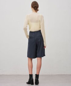 uncrave シアーストライプニット タートルトップス