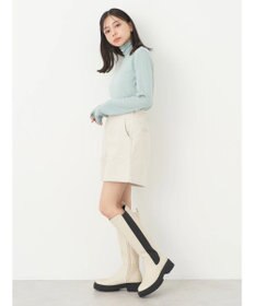 earth music&ecology シアータートルネックプルオーバー