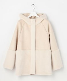 ANY SIS Luxuryフェイクムートン コート