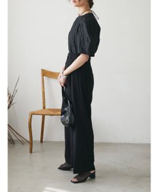 Green Parks AnriettMusee ショート丈ジャガードトップス