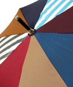 +RING レディース向け プラスリング 長傘 60cm BLK-STP T1352