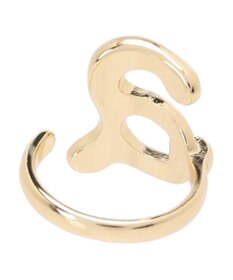 AMERICAN HOLIC イニシャルリングＧＬＤ