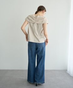 YECCA VECCA リボンデザインブラウス