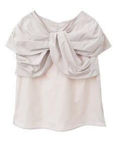 YECCA VECCA リボンデザインブラウス