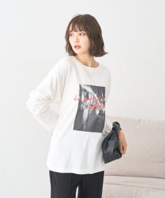 earth music&ecology 【綿100】アソートプリントロンＴｅｅ