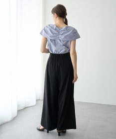 YECCA VECCA リボンデザインブラウス