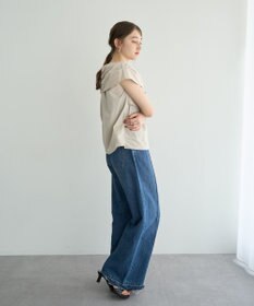 YECCA VECCA リボンデザインブラウス