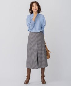 23区 【洗える】ウールミルドジャージー カットソー