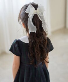 ANY KIDS オーガンジーリボンヘアポニー