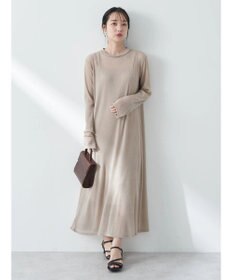 earth music&ecology ＳＥＴ２点シアーワンピース＋ペチワンピース