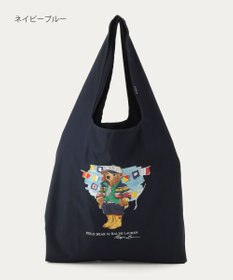 MOONBAT POLO RALPH LAUREN(ポロ ラルフローレン) SEASON BEAR ポロベア ポケッタブル レインバッグ 無地