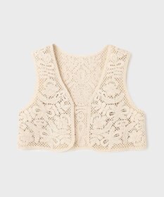 GRACE CONTINENTAL メッシュembジレ