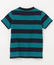 J.PRESS KIDS 【110-130cm】ボーダーJPサガラ刺繍 Ｔシャツ