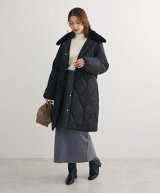 Green Parks ・ｓｗｉｎｇ　ｂｙ　ボトルネックカラーニット