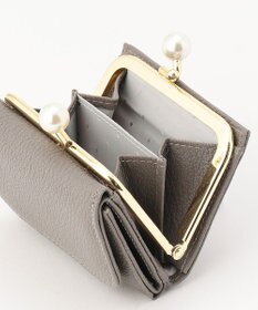 UNBILLION perche アクリル玉三つ折りミニサイフ