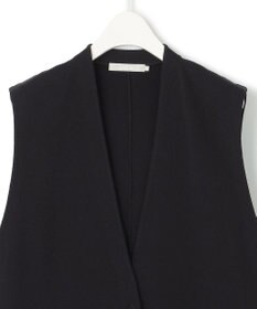 ICB 【洗える】ドライコットンアセテート ニットジレ