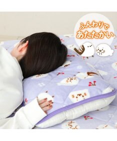 Mother garden しろたん 枕パッド 《シマエナガ》 35×50cm