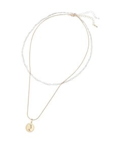 Green Parks ｅｖｅｒｙ　ｗａｌｋ．２本セットコインネックレス