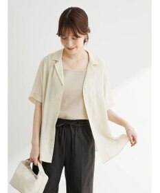 Green Parks ゆったり開襟シャツ