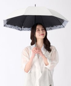MOONBAT ハニカム断熱パラソル アイスサークル 長傘 50cm 晴雨兼用 遮光率100％ UV100％ 遮熱 耐風