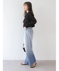 Green Parks ・ＥＬＥＮＣＡＲＥ　ＤＵＥ　２ｗａｙメッシュカーディガン