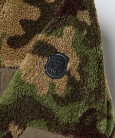 JOSEPH ABBOUD MOUNTAIN 【軽量】カモフラージュフリース ブルゾン