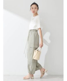 earth music&ecology チュールフリルプルオーバー