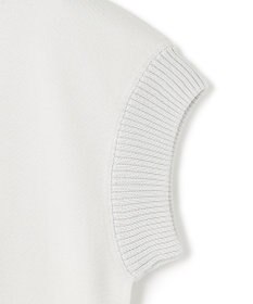 BEIGE， 【洗える・Oggi 11月号掲載】LAURA / ドライタッチ異素材リブニット