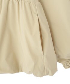 Green Parks ノーカラーペプラムブルゾン