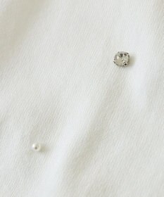 earth music&ecology パール＆ビジューカーディガン