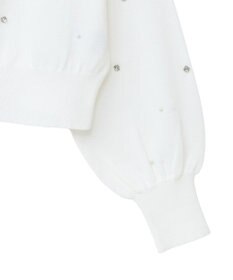 earth music&ecology パール＆ビジューカーディガン