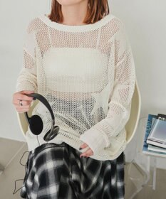 WEGO スターメッシュBIGニット