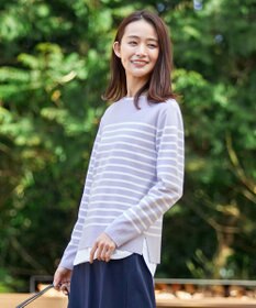 洗える】KATE パネルボーダー ボートネック ニット / J.PRESS LADIES S | ファッション通販 【公式通販】オンワード・クローゼット