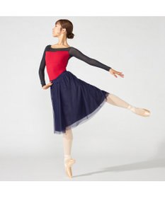 Chacott 【MADOKA SUGAI】ロングスリーブレオタード