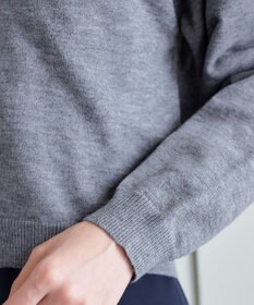 Tiaclasse 【洗える】オーガンジーラインカーディガン