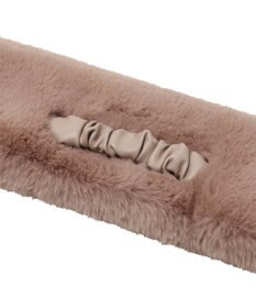 MOONBAT FURLA フェイクファーくしゅくしゅリボンマフラー