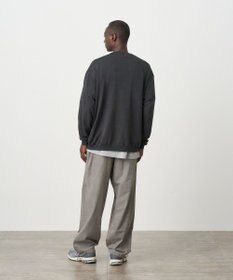 ATON GARMENT DYED SILK WASHI | クルーネックセーター - UNISEX