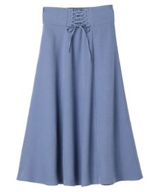 earth music&ecology バックレースアップスカート