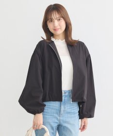 earth music&ecology ノーカラーボリュームブルゾン