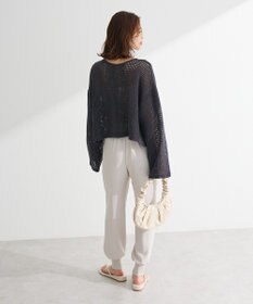 Green Parks Ｉ　前後２ｗａｙ　メッシュショート丈カーディガン