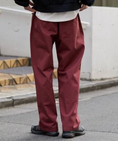 WEGO 【ユニセックス着用ITEM/XSSMLサイズ展開/ウエストゴム】ユルフィットコットンイージーパンツ