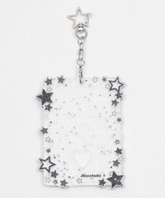 WEGO 【痛バ＆推し活】キラキラスターカードホルダーキーホルダー