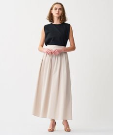 uncrave ダブルフェイスジャージー ノースリーブカットソー