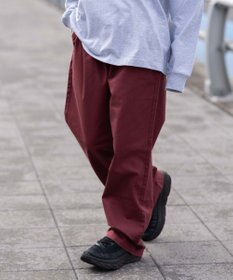 WEGO 【ユニセックス着用ITEM/XSSMLサイズ展開/ウエストゴム】ユルフィットコットンイージーパンツ