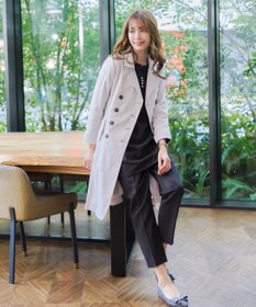 Tiaclasse L 【ダブルストレッチ・洗える】テーパードパンツ