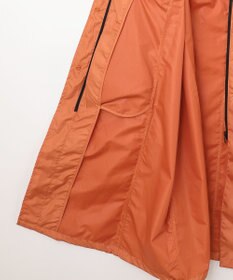 MOONBAT 【ロング丈】LIGNAGGIO ギャザーロングレインコート